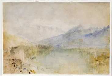 Thunsjøen, ca. 1844