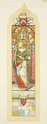 Farget glass i St Mark