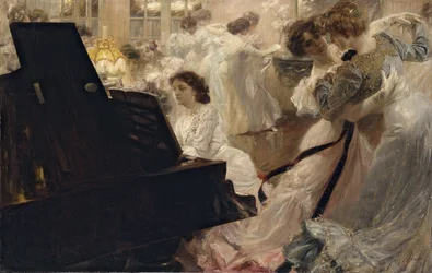 Bal blanc, i 1903 (olje på lerret)