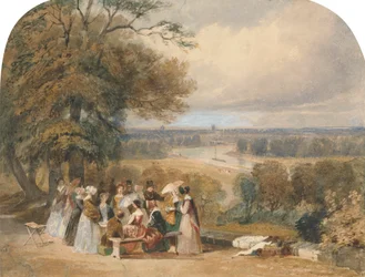 En piknik på Richmond Hill