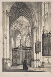 Middelalderens arkitektur: Church of St. Riquier, nær Abbeville