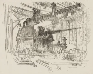 Engelsk krigsarbeid: Fitting Guns in Turrets