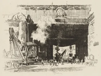 English War Work: The Big Gate of the Big Shop