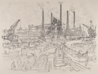 Power-House, Berlin, 1914.