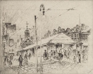 Second Street Market, Philadelphia, 1920.