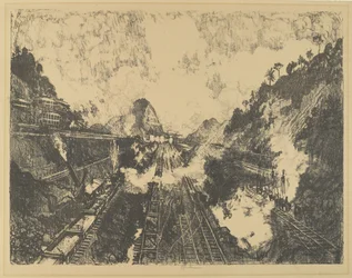 Kuttet. Ser mot Ancon Hill