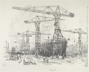 Det gamle verftet, 1916.
