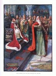 Det gikk ut av mengden og gammel, gammel mann, 1910