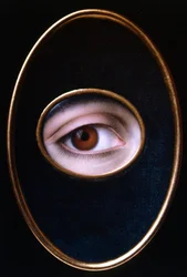Eye of a Young Woman