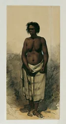 Aboriginal kvinne fra Woolongong (Wollongong), Australia