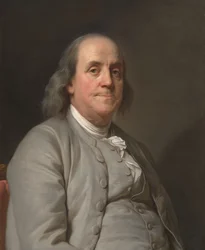 Benjamin Franklin (1706–1790), ca. 1785 (olje på lerret)