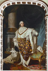 Ludvig XVI, i kroningskapper (maleri på lerret)