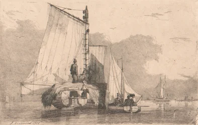 Båter ved Braydon, 1825