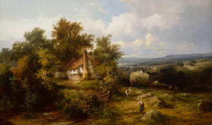 On the Sussex Downs (olje på lerret)