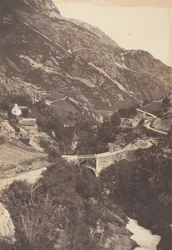 Bridge of Sia Road of Gavarnie St Sauveur, 1853.