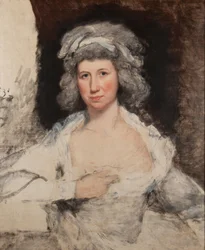 Elizabeth Powel av Joseph Wright, ca. 1793