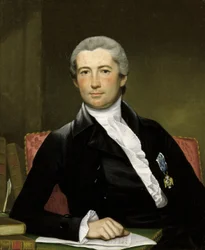 Portrett av general Giles, ca. 1785.