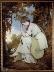 Maria-maleri av Joseph Wright fra Derby (1734-1797)