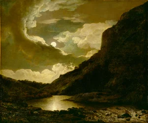 Matlock Tor i måneskinn, ca. 1778