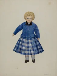Dukke - Leslie Simpson, ca. 1937