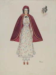 Dukke - Narcissa Savery, ca. 1937.