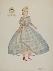 Dukke - Nellie Bates, ca. 1937
