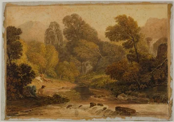 En scene nær Lodore, Cumberland