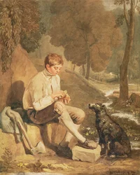 En ung vedhogger, 1812