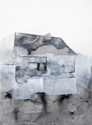 Abstrakt «Grey House»