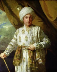 Kaptein John Foote fra det ærede East India Company