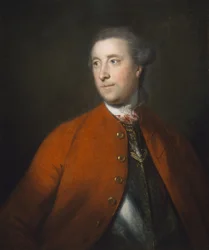 Oberst den ærede John Barrington (d.1764) ca. 1758