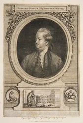 Edward Gibbon, Esq., pub. 1730 gravering.