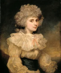 Lady Elizabeth Foster (olje på lerret)