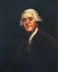 Portrett av Josiah Wedgwood (olje på lerret)