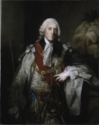 William Cavendish, 4. hertug av Devonshire (olje på lerret)
