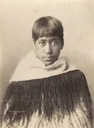 Hora Maniapoto, ca. 1890 (albumtrykk)