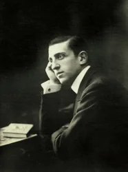 Portrett av Henry Bernstein, ca. 1910 (foto)