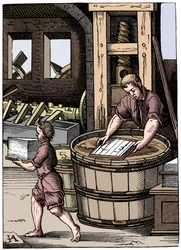Papirmaker, 1500-tallet, 1849