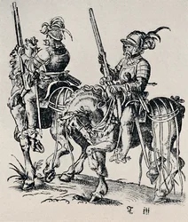 Tresnitt av Jost Amman 1539-1591, 1927
