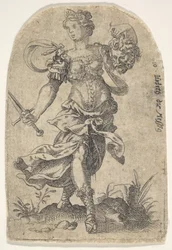 Judith, fra feirede kvinner i Det gamle testamente, 1568-96.