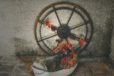 Blomster for sjømennene, fra serien Chapelle du Canal, 2016 (fotografi)