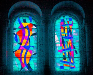 Lys ved middagstid, fra serien Eglise St Pierre d#39;Arene, 2015 (fotografi)