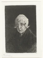 gammel dame Katwijk