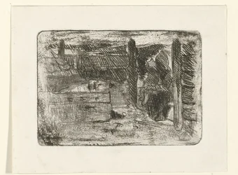 Barn i grisehuset