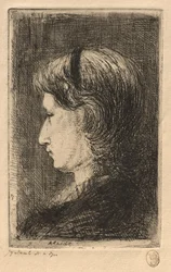 Portrett av Mrs. Israel, 1875.