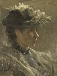 Studie av Sijtje van Bemmel (1880-1963)