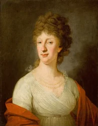 Den hellige romerske keiserinne Maria Theresa (1717-1780), etter 1800 (olje på lerret)