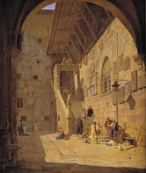 Gårdsplassen til Palazzo del Bargello. Firenze