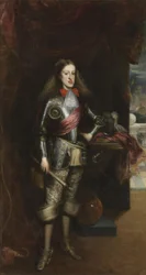 Karl II i rustning