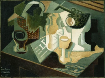Bordet foran bygningen; La Table Devant le Battiment, 1919